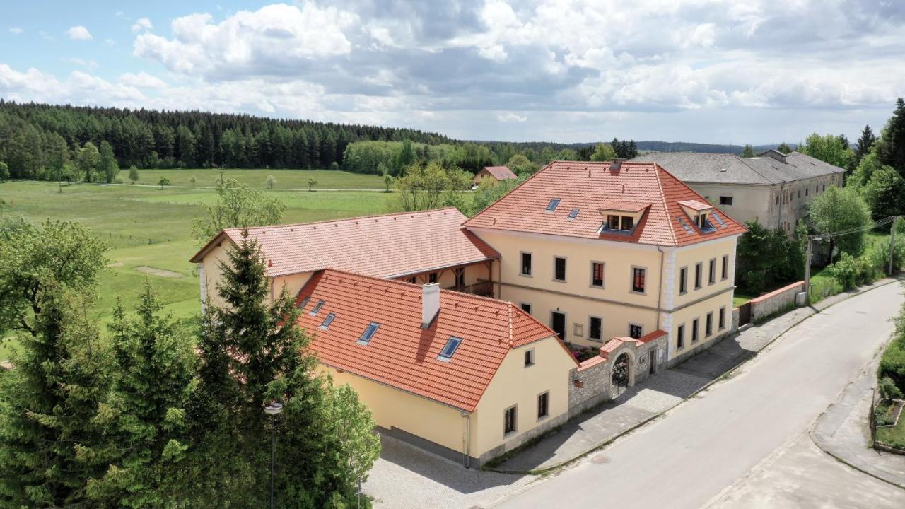 Penzion Hurky Nová Bystřice Buitenkant foto