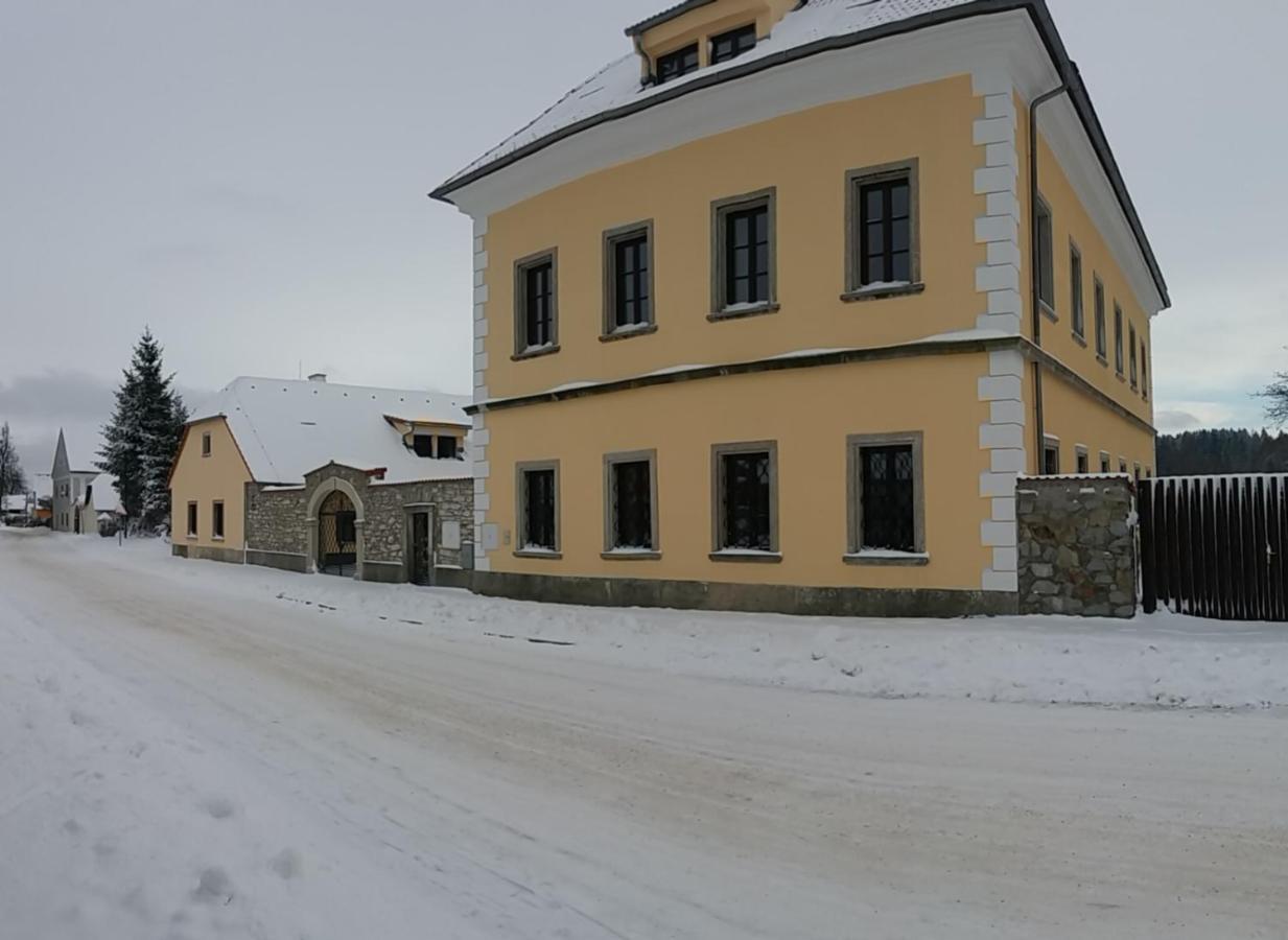 Penzion Hurky Nová Bystřice Buitenkant foto